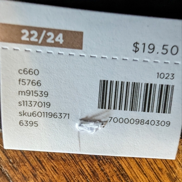 Lane Bryant Cacique Black & gold high leg cheeky panty size 22/24 - Picture 6 of 6